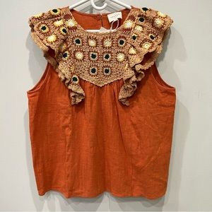 Sèzane Monia Women’s Top Size 14 US NEW